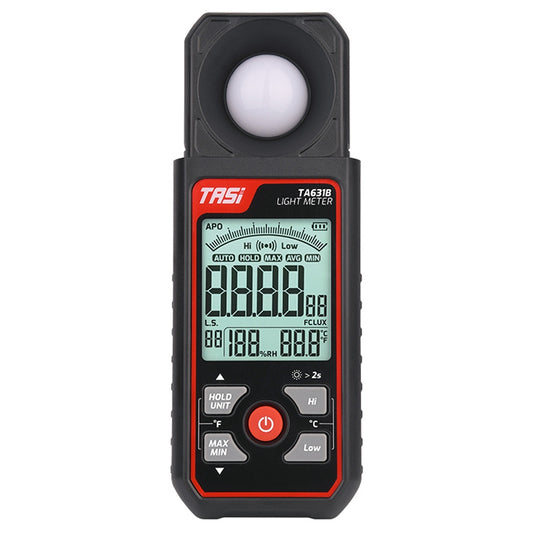 TASI TA631B Digital Light Meter Photography Luxmeter 0.1-300000LUX Illuminometer Lux / FC Measure Photometer Tester
