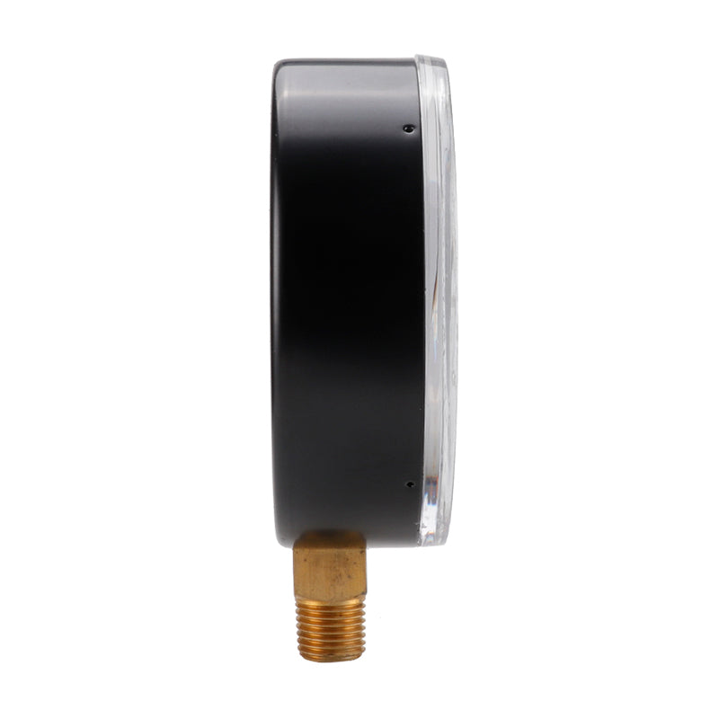 TS-Y90 90mm Large Dial Oil Gas Pressure Gauge 0-300 PSI / 0-2000 KPA / 0-20 Bar Water Pressure Gauge