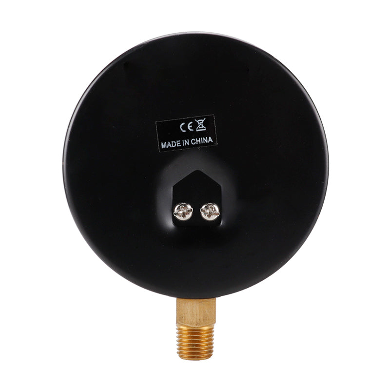 TS-Y90 90mm Large Dial Oil Gas Pressure Gauge 0-300 PSI / 0-2000 KPA / 0-20 Bar Water Pressure Gauge