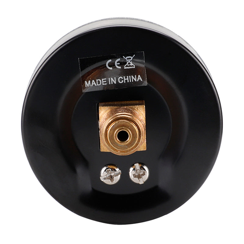 TS-YZ40Z8-30inhg High Precision Water Pressure Gauge Vacuum Gas Oil Pressure Gauge with Dual Scale -30-0 inHg  /  -1-0 Bar