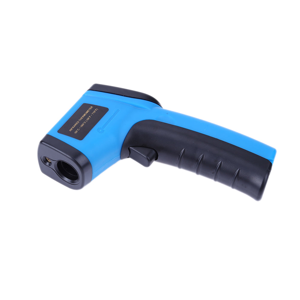 GM320 Digital Infrared Thermometer Non Contact Pyrometer IR Laser Point Gun with Backlight - Blue