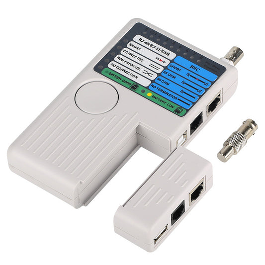 Multi-function Tester Portable 4-in-1 Line Finder Network Cable Tester (Battery Not Included)