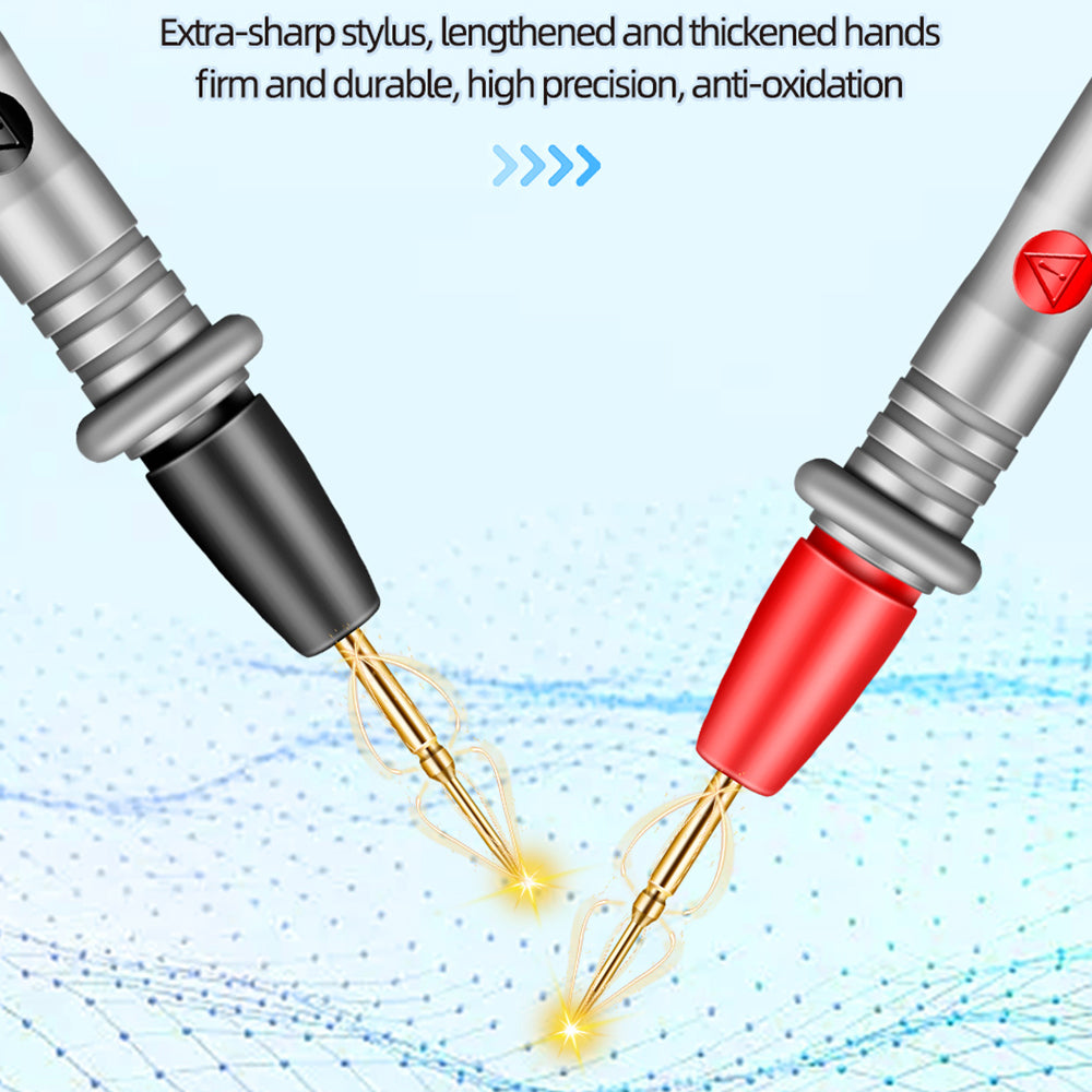 Aneng 682 Rechargeable Multimeter Digital High-Precision Intelligent Auto-Rang Anti-Burning Multimeter - Black