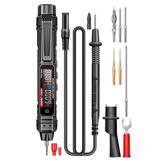 Aneng A3005B Digital Multimeter Pen Type Non Contact NCV AC / DC Voltage Detector Intelligent Current Meter - Upgraded Version