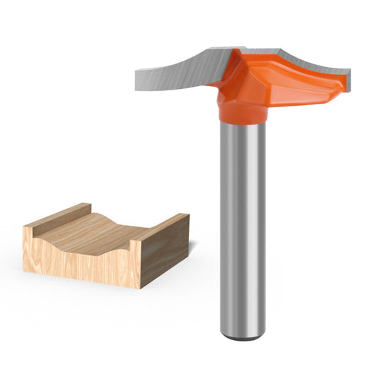 1Pc 1  /  4 Shank Milling Cutter Woodworking Tools Router Bit Alloy Carving Cutter for Wood, MDF, Particleboard - 1 / 4x29x6