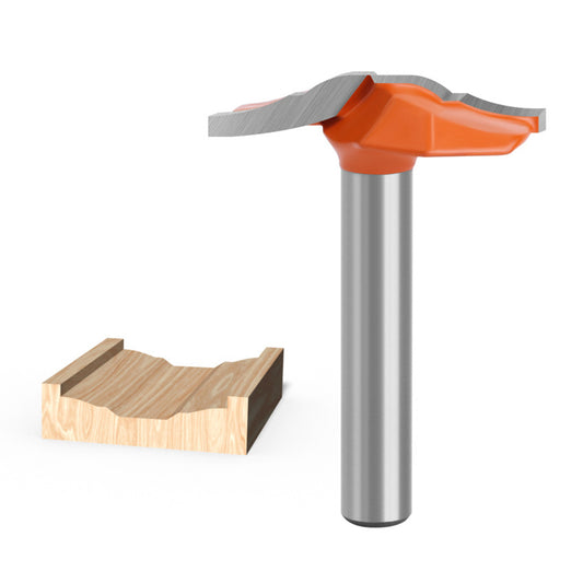 1Pc 1  /  4 Shank Milling Cutter Woodworking Tools Router Bit Alloy Carving Cutter for Wood, MDF, Particleboard - 1 / 4x29x5.5