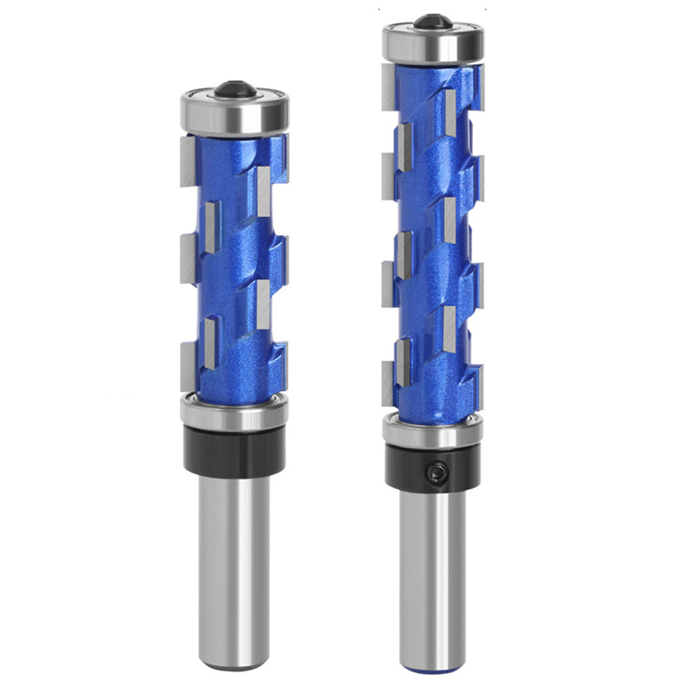 2Pcs / Set 12mm Shank Woodworking Milling Cutter Router Bit Woodworker Tools Carving Cutter Wood Engraving Tenon Cutter