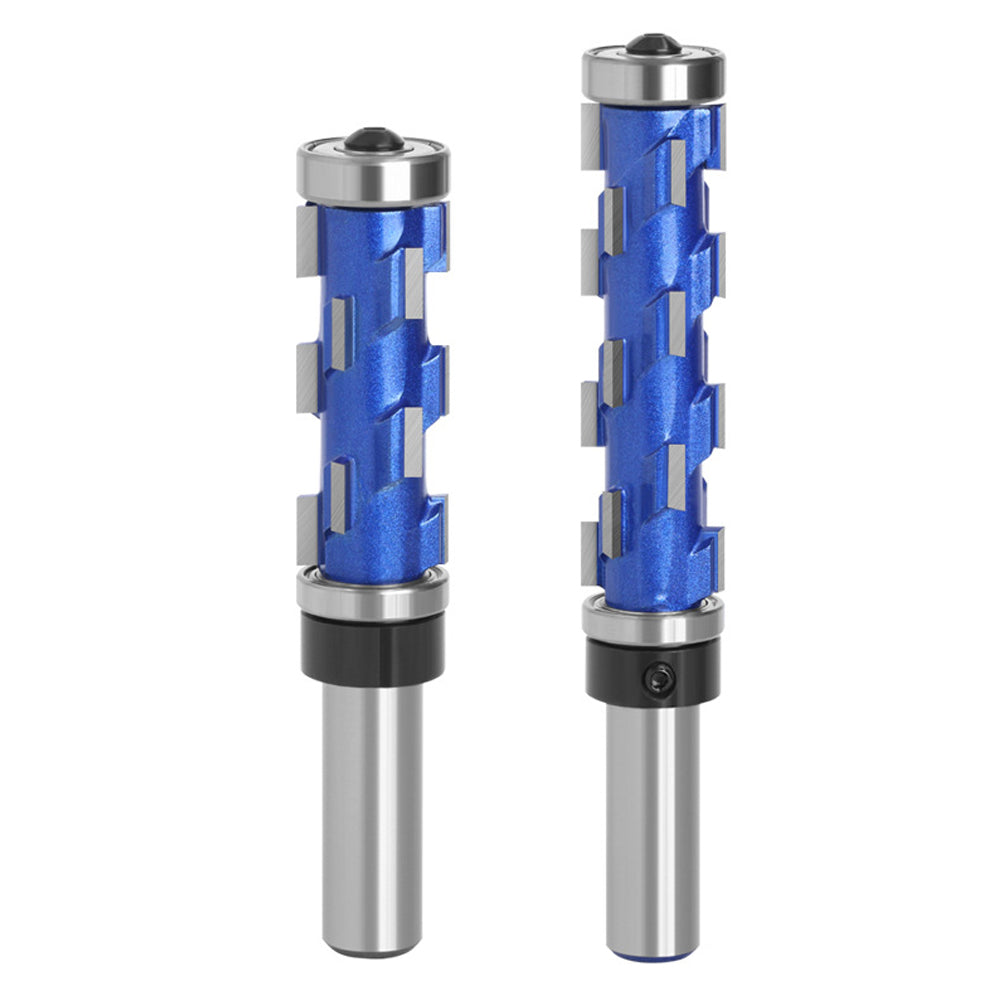 2Pcs / Set 1 / 2inch Shank Woodworker Milling Cutter Woodworking Router Bit Tools Carving Cutter Wood Engraving Tenon Cutter