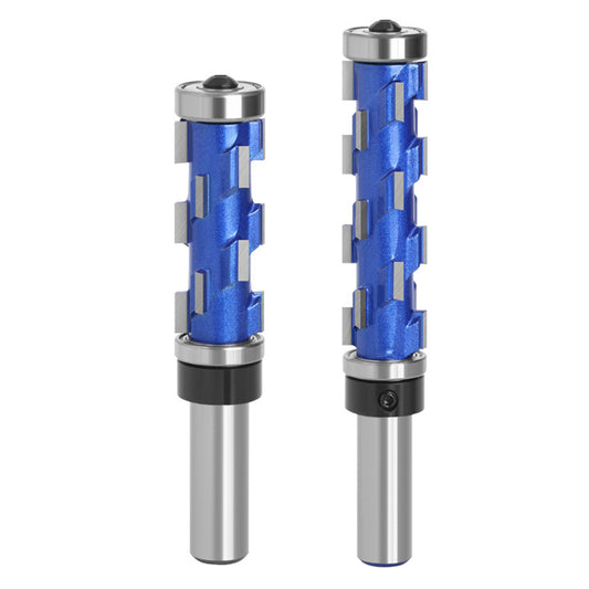 2Pcs / Set 1 / 2inch Shank Woodworker Milling Cutter Woodworking Router Bit Tools Carving Cutter Wood Engraving Tenon Cutter