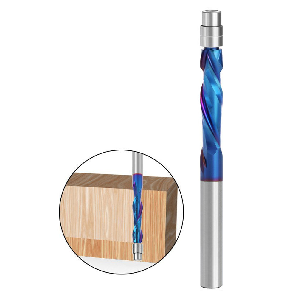 Shank Alloy Milling Cutter for Engraving Wood, MDF Woodworking Router Bit Tools Carving Cutter - Up Cutter