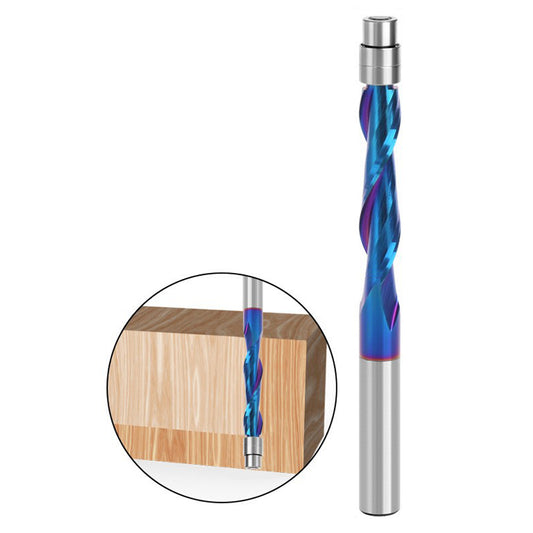 Shank Alloy Milling Cutter for Engraving Wood, MDF Woodworking Router Bit Tools Carving Cutter - Lower Cutter