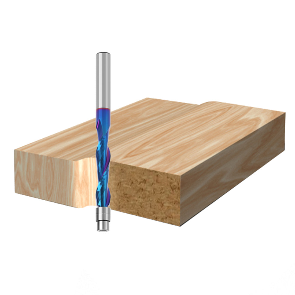 Shank Alloy Milling Cutter for Engraving Wood, MDF Woodworking Router Bit Tools Carving Cutter - Lower Cutter