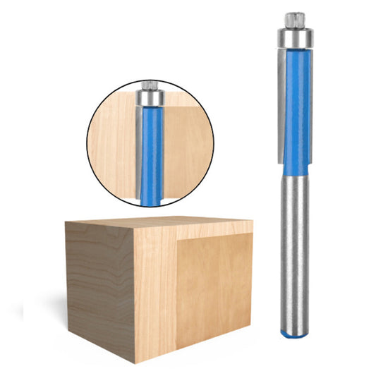 6.35mm Shank Tungsten Steel Alloy Milling Cutter Router Bit Engraving Tools Wood MDF Carving Cutter - 6x5 / 16x25.4mm