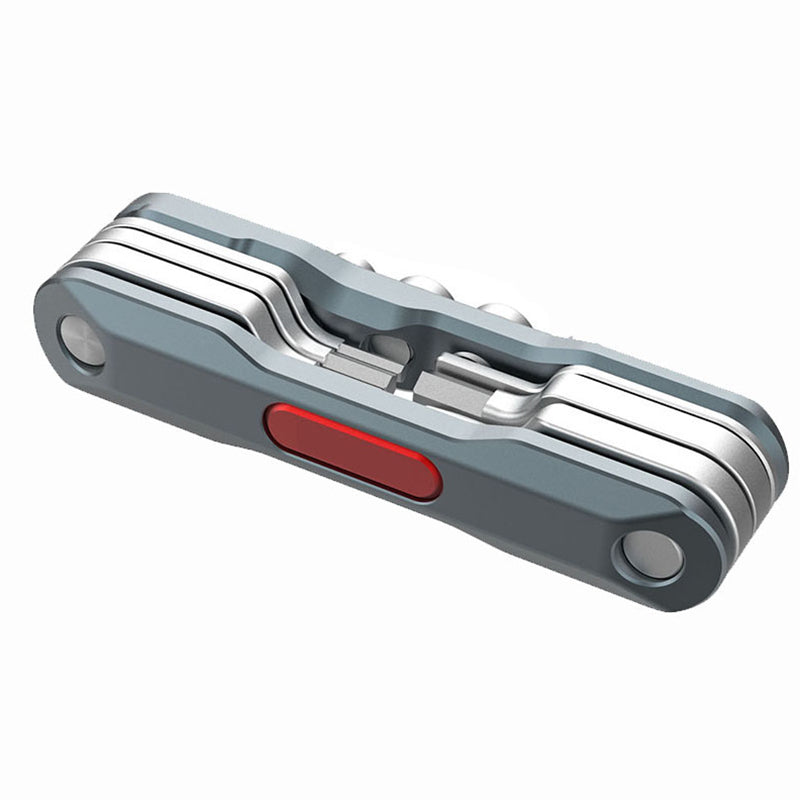 Uniqkart PT-18 Multi-function Folding Hex Key Set Portable Torx Star Key Wrenches Tool Kit Camera Mounting Accessories