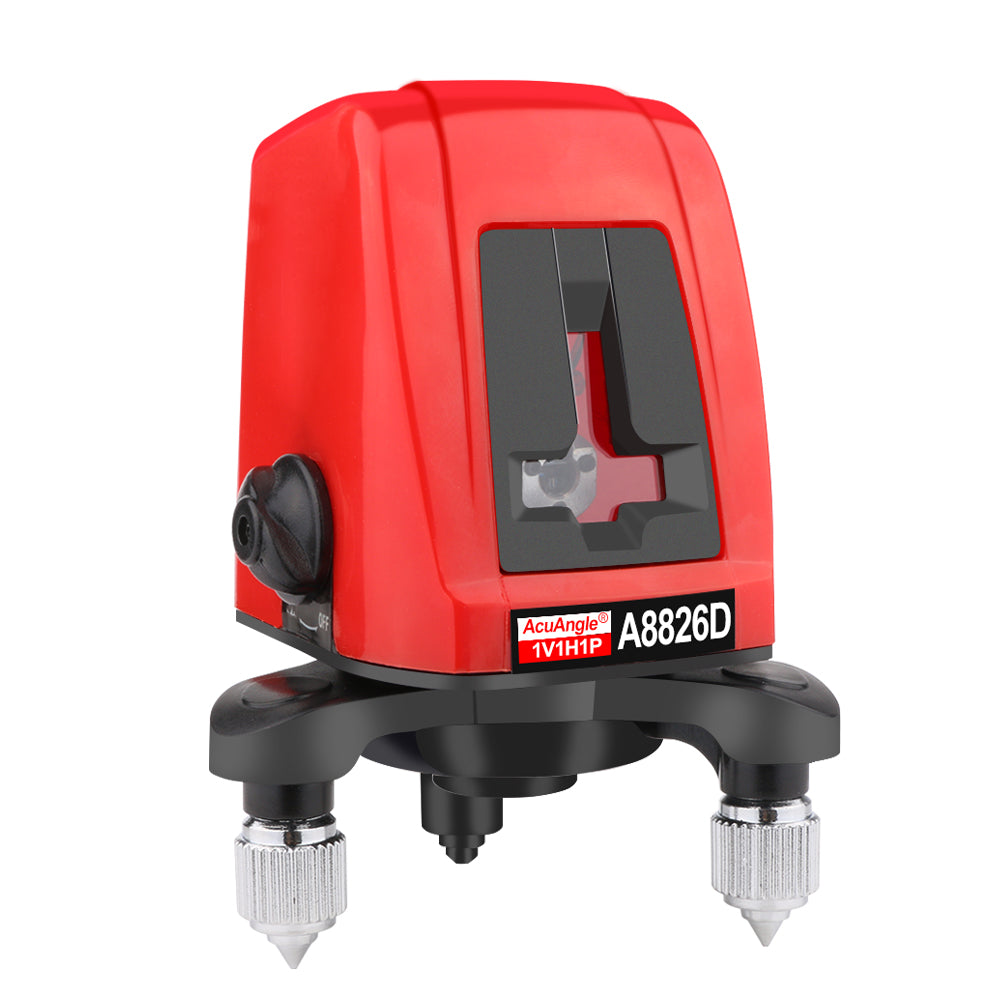 A8826D Cross Red Laser Level Self-leveling 2 Lines 1 Point Horizontal Vertical Laser Leveling Instrument