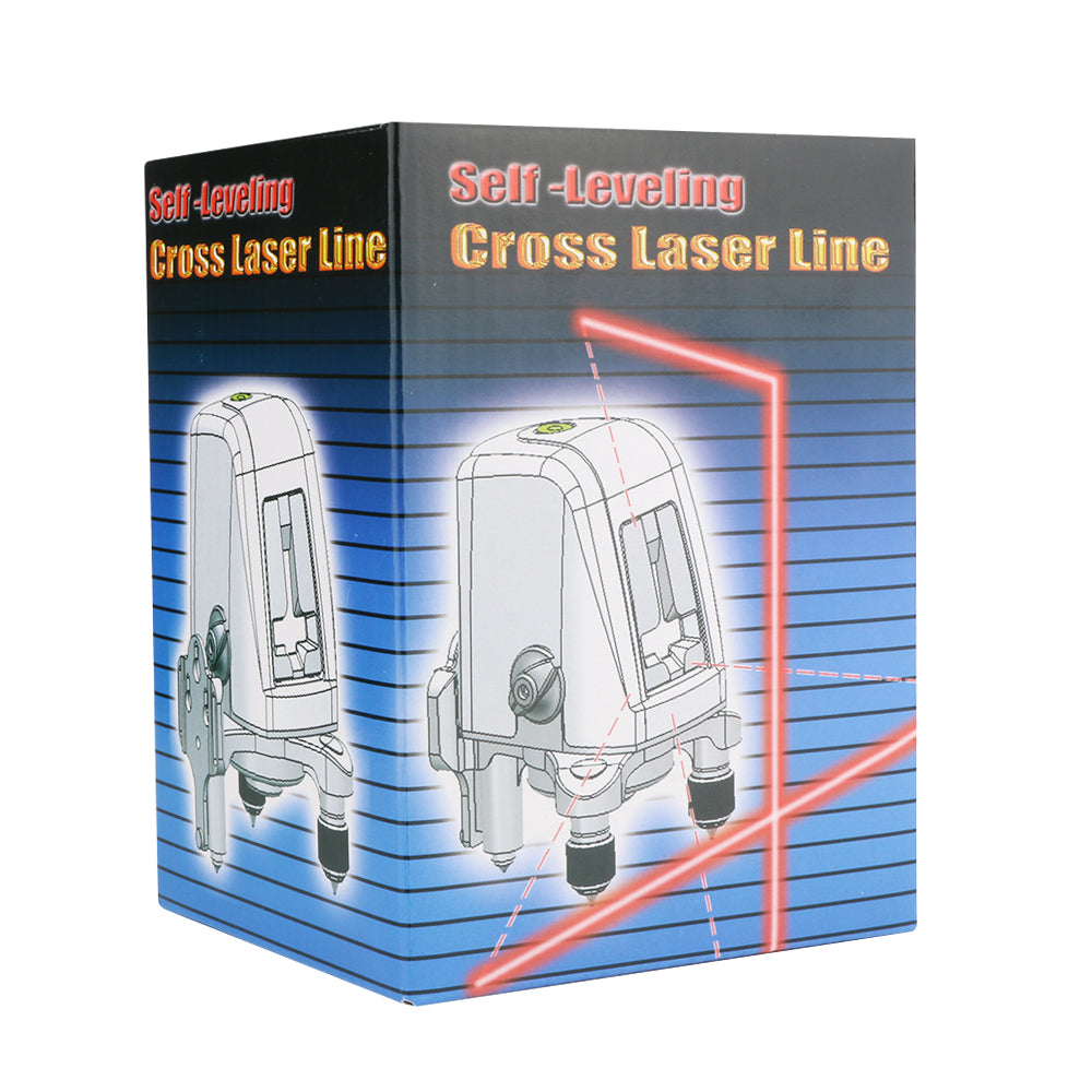 A8826D Cross Red Laser Level Self-leveling 2 Lines 1 Point Horizontal Vertical Laser Leveling Instrument