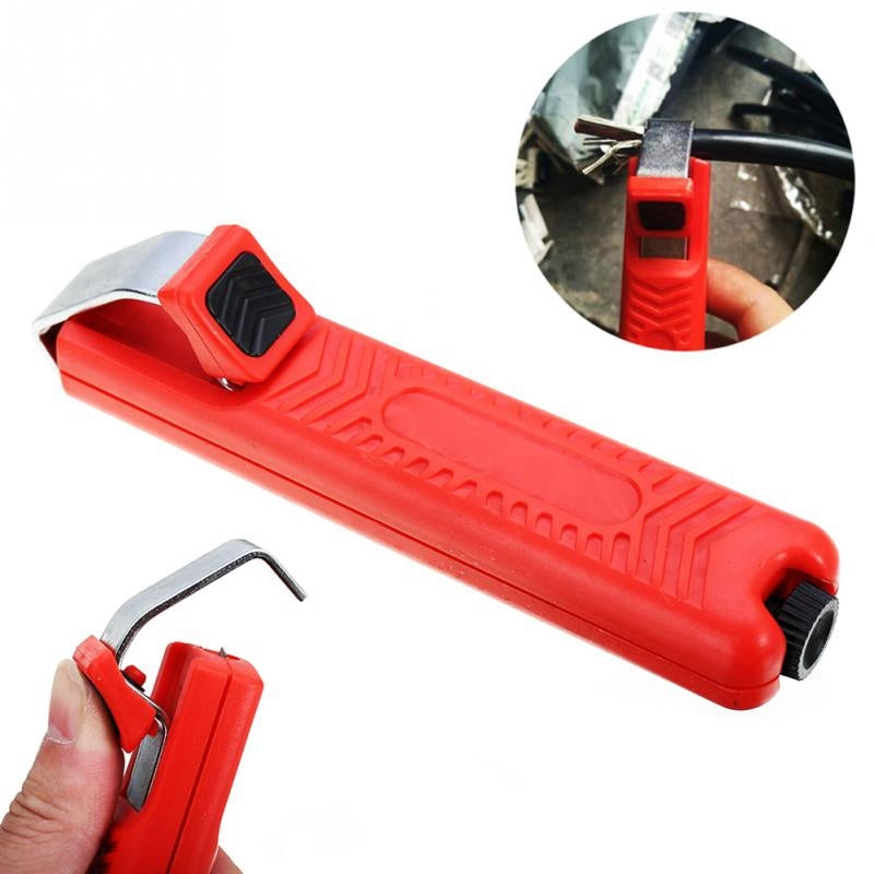 CDT-A2 Round Cable Insulation Cutting Stripper Wire Stripping Pliers Electrician Repair Tool