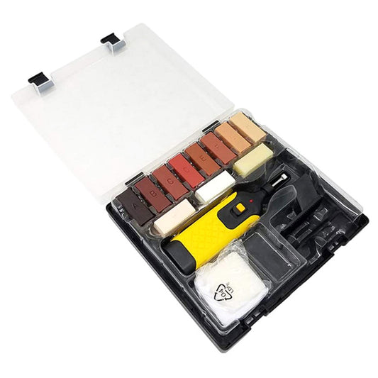 11 Color Waxes Blocks Laminate Floor Repair Kit for Repairing Damaged Laminated Flooring Kitchen Worktops Countertops Repair