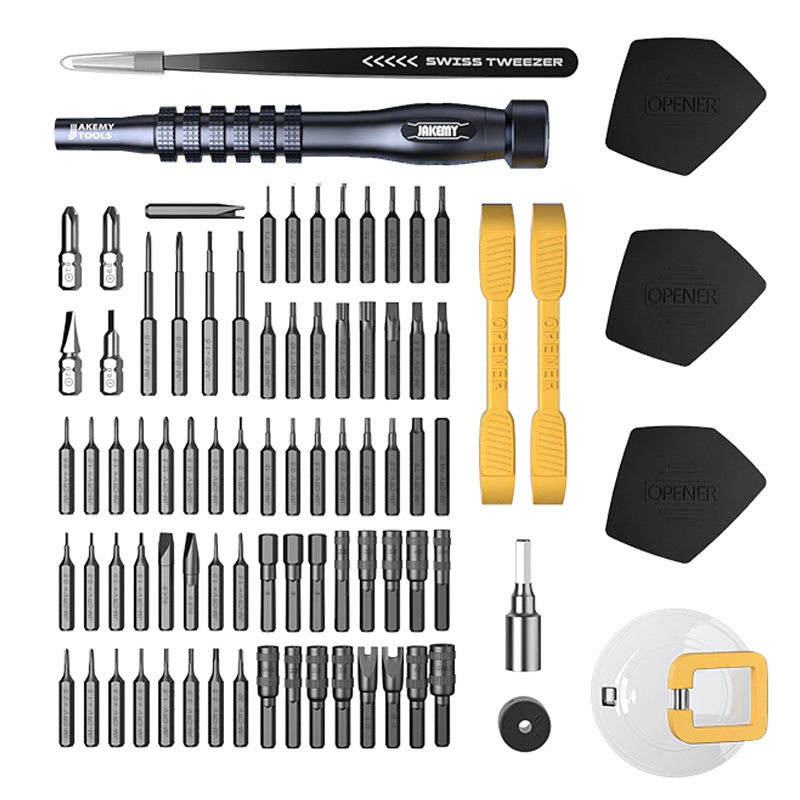 Jakemy JM-8187 Portable Precision Screwdriver Set for Glass, Cellphones Lightweight Repair Tools