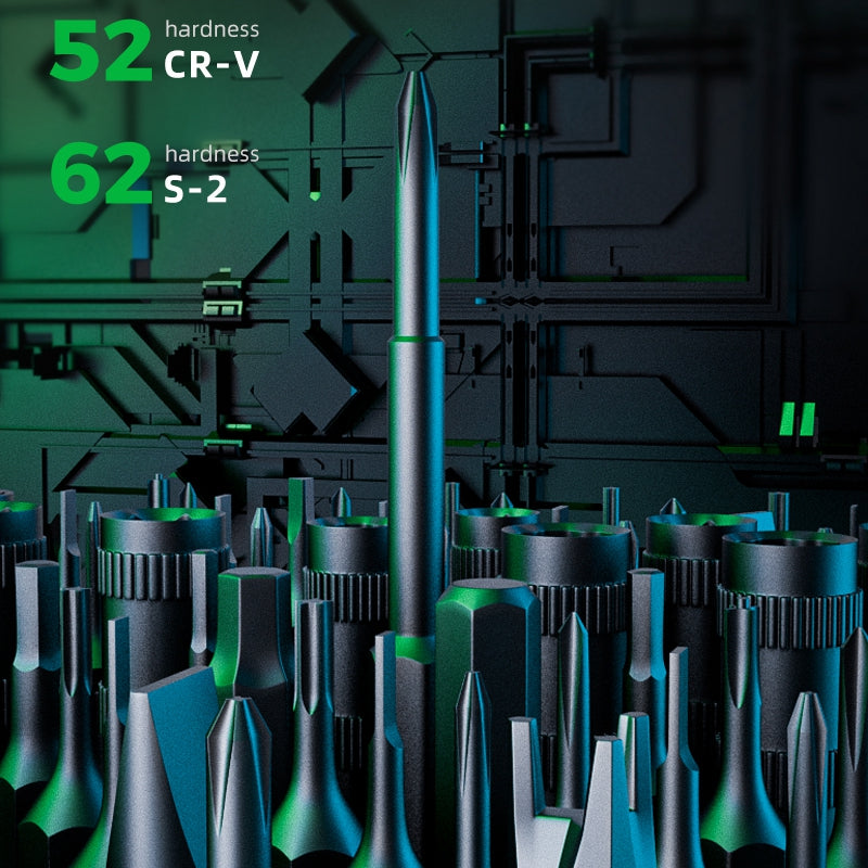 Jakemy JM-8187 Portable Precision Screwdriver Set for Glass, Cellphones Lightweight Repair Tools