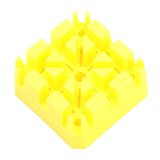 Watchband Holder Watch Strap PP Stand Mount Support Bracelet Block for Watch Repairing - Yellow
