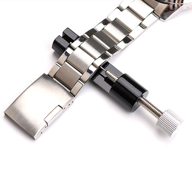 Aluminum Watch Band Strap Bracelet Link Pin Remover Watch Repair Tool - Black