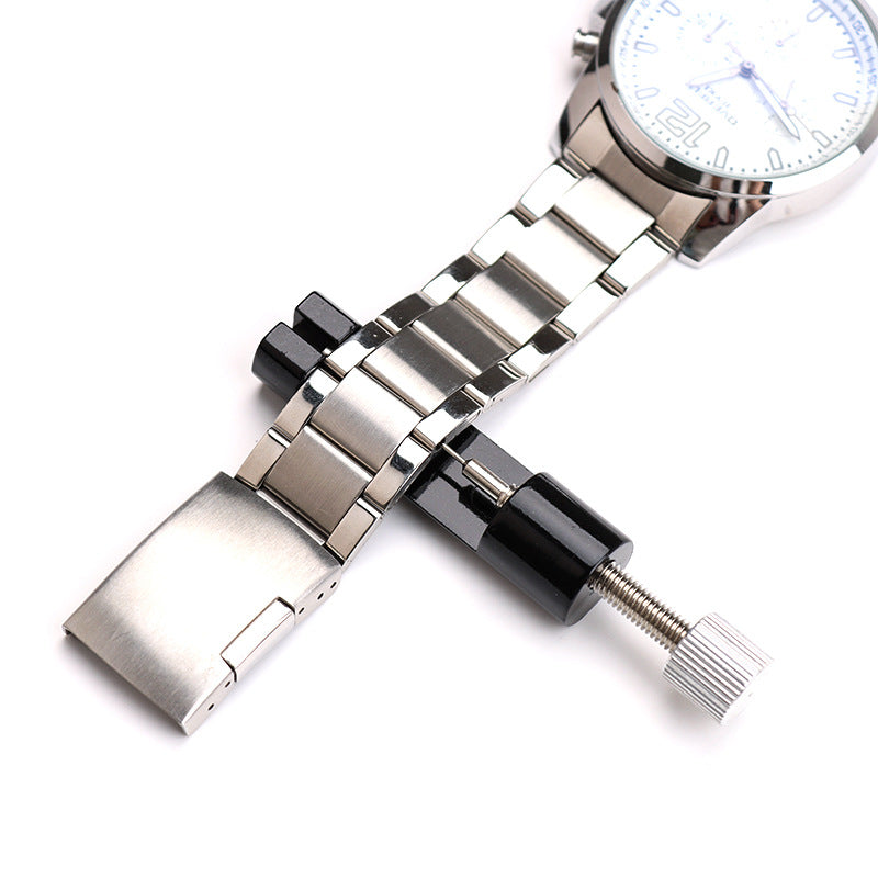 Aluminum Watch Band Strap Bracelet Link Pin Remover Watch Repair Tool - Black