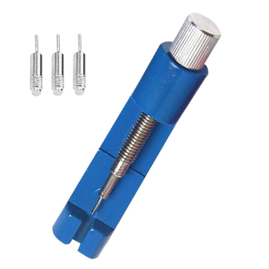 Metal Watch Band Bracelet Link Pin Remover Watch Strap Adjuster Repair Tool - Blue