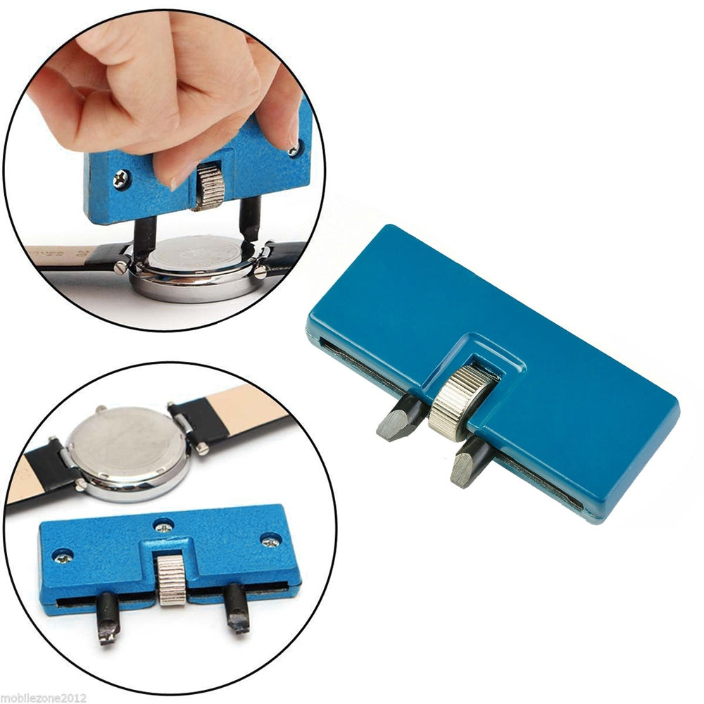 2098B ABS+Steel Watch Case Wrench Back Cover Opener 52mm Caliber Adjustable Watch Back Cover Remover Tool