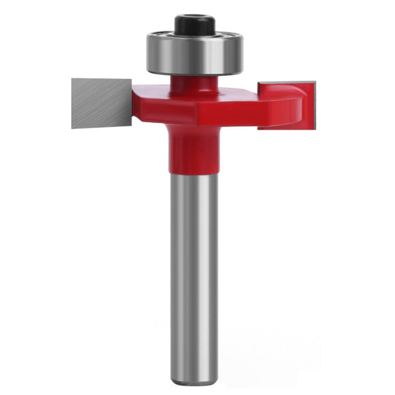 C0714403R 1 / 4inch; Shank 1 / 2inch; T-Shape Router Bit Alloy Grooving Cutter Milling Cutter Woodworking Tool for Wood MDF