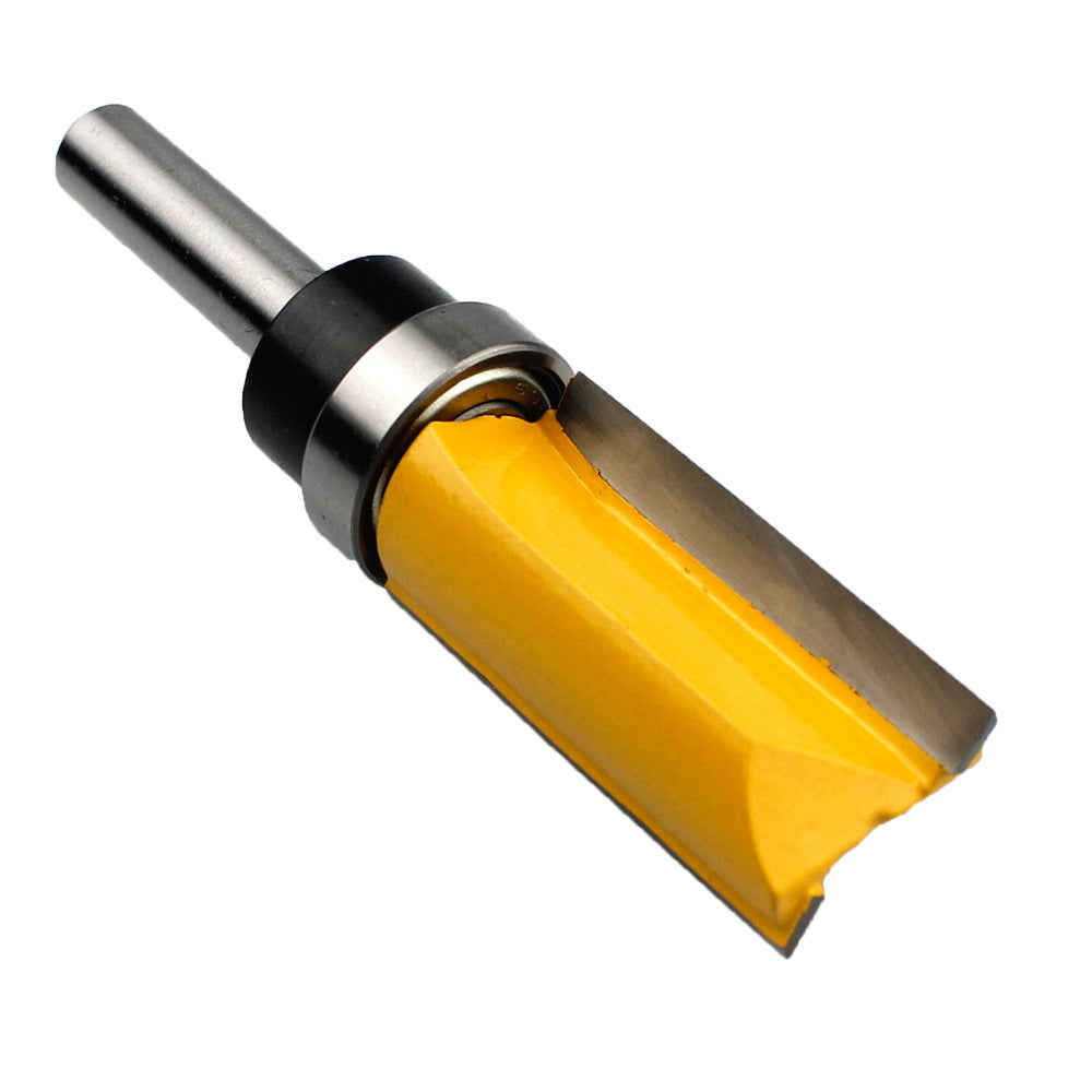 C08-013-081950 8x3 / 4x50.8mm Wood Template Trim Straight End Router Bit Woodworking Flush Trimming Cutter Tool with Bearing