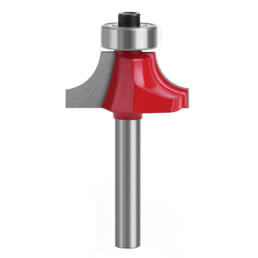 MC01035S29 1-1 / 8&quot; Width Milling Cutter Router Bit 1 / 4 Inch Shank Round Over Bit Woodworking Cutter Tool