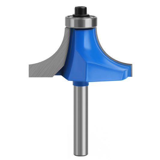 MC01035S41 1-5 / 8&quot; Width Woodworking Cutter Tool Round Over Bit 1 / 4 Inch Shank Milling Cutter Router Bit, with Storage Box
