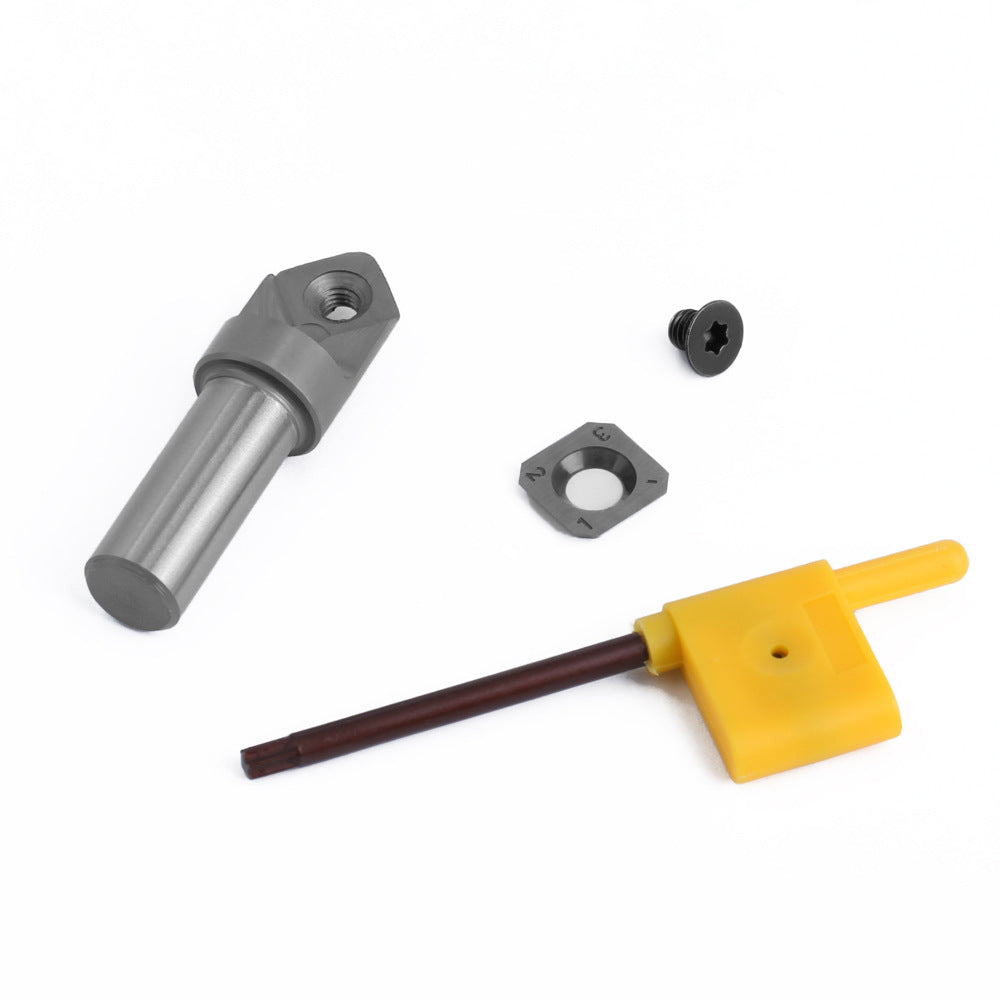 X12E17 12mm Shank V Type Alloy Spoilboard Router Bit Woodworking Planing Bit Milling Cutter