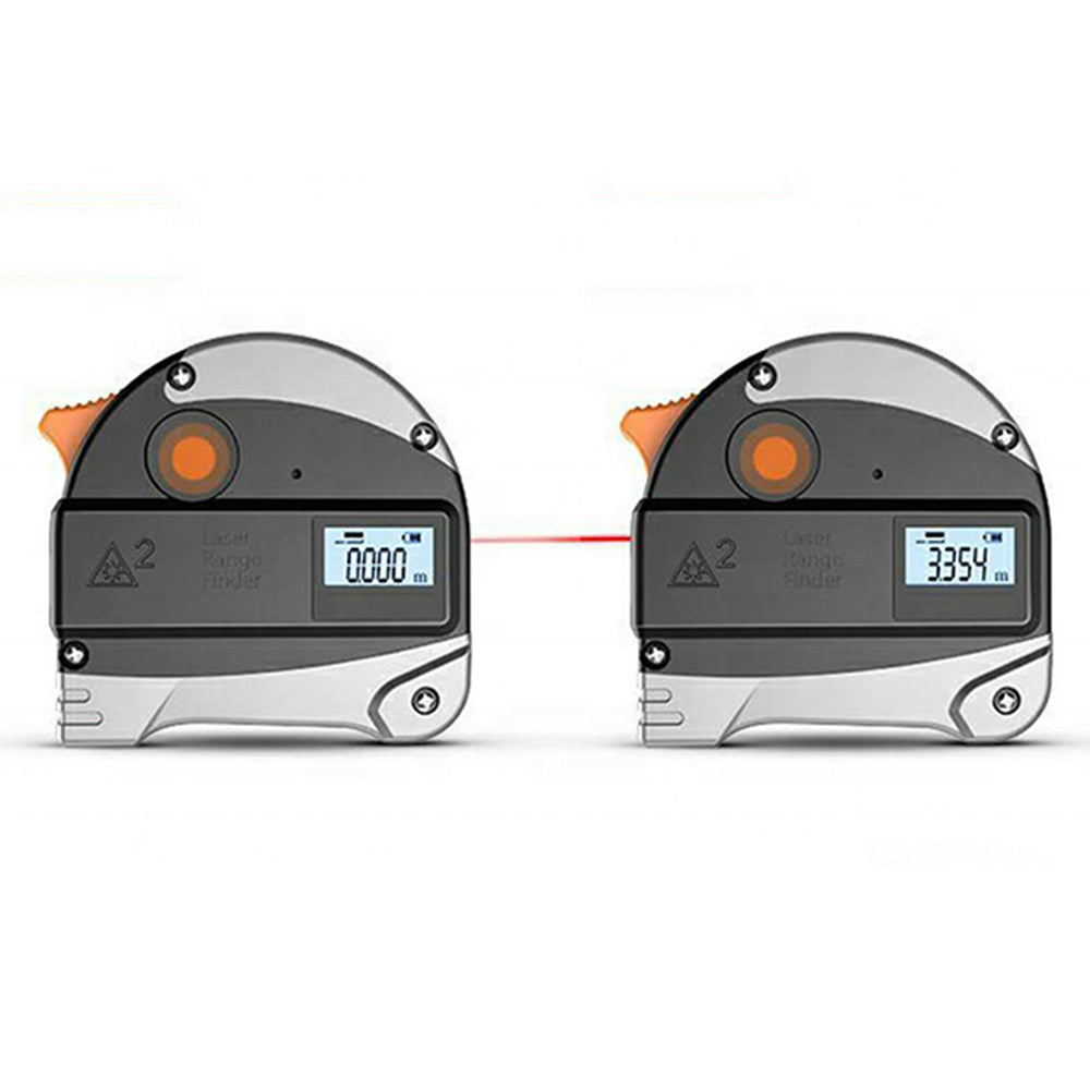 Rechargeable Digital Display High Accuracy Infrared Laser Distance Meter Measuring Tool Tape Measure