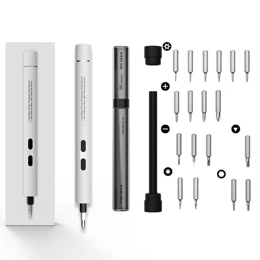 IFU DPT01 D1 Electric Screwdriver Pencil Style Auto / Manual Dual Mode Screwdriver Portable Electric Screw Driver with LED Lights