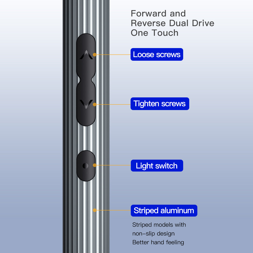 KING&#39;SDUN KS-882058 58-in-1 Precision Electric Screwdriver Set Portable Screwdriver with S2 Steel Bits