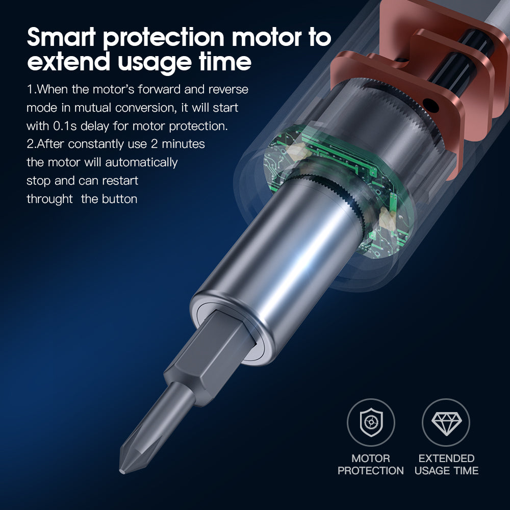 KS-882037 N20 28-in-1 Rechargeable Cordless Electric Screwdriver S2 Steel Precision Screwdriver Hand Tool Set