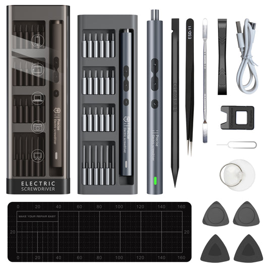 KING&#39;SDUN KS-882038 62-in-1 Precision Repair Electric Screwdriver Set with 48 Bits Portable Handheld Screwdriver