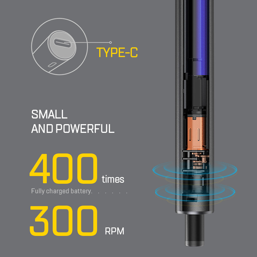 KING&#39;SDUN KS-882038 62-in-1 Precision Repair Electric Screwdriver Set with 48 Bits Portable Handheld Screwdriver