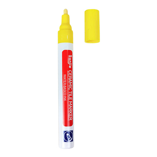 Grout Filler Pen Tile Repair Marker Pen for Restoring Tile Wall Floor - Yellow
