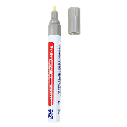 Grout Filler Pen Tile Repair Marker Pen for Restoring Tile Wall Floor - Silver
