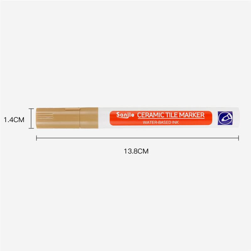 Grout Filler Pen Tile Repair Marker Pen for Restoring Tile Wall Floor - Silver