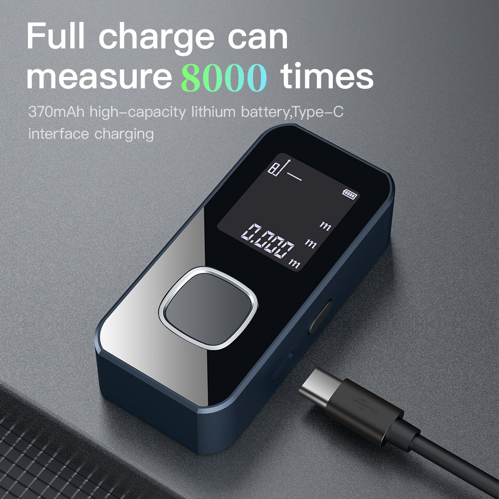 KS-701008 Laser Rangefinder Double Transmitting Single Receiving Clear LCD Screen Range Finder