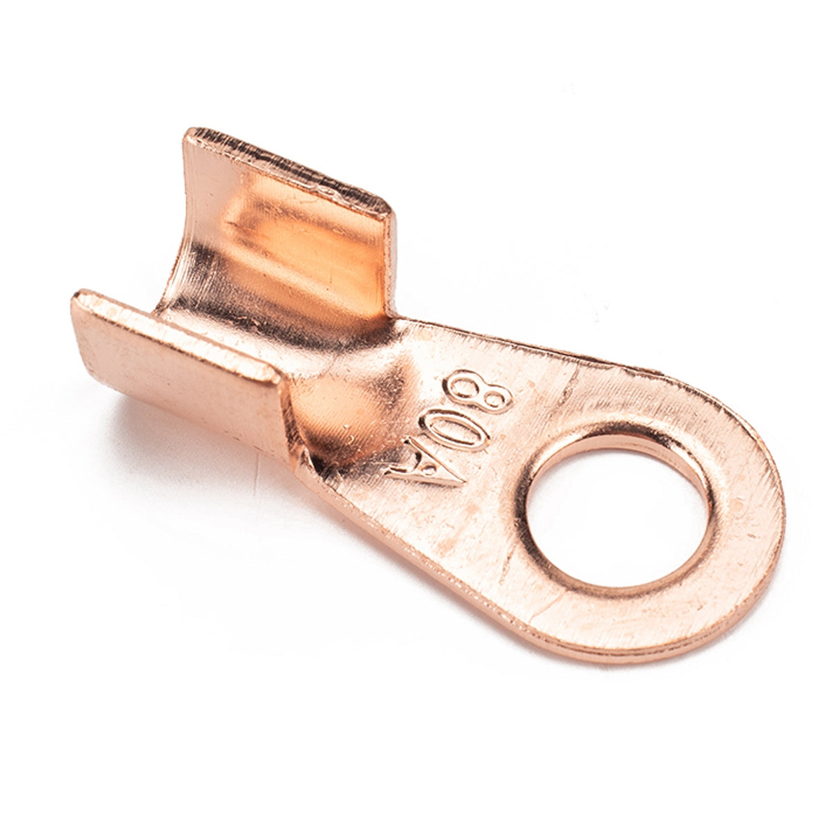 A2963 120Pcs 5A  /  10A  /  20A  /  30A  /  40A  /  50A  /  60A  /  80A  /  100A Open Barrel Terminals Set Wire Crimp Cable Lugs Copper Terminal Connectors with Storage Box