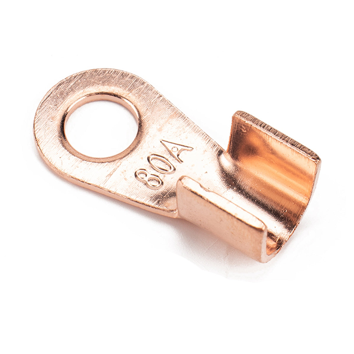 A2965 185Pcs Open Barrel Terminals Set 5A / 10A / 20A / 30A / 40A / 50A / 60A / 100A Wire Crimp Cable Lugs Copper Terminal Connectors with Storage Box