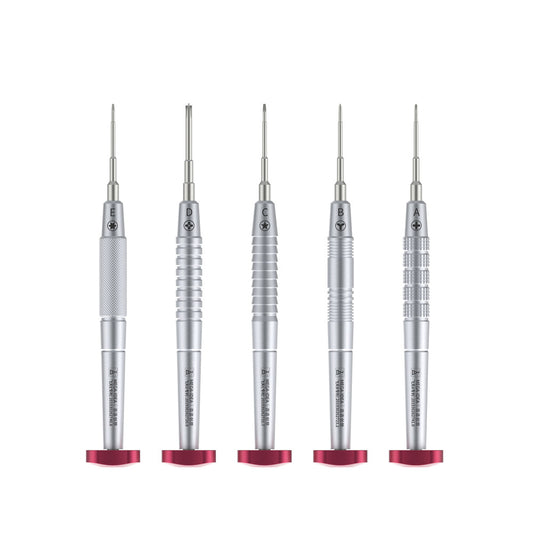 5Pcs/Set Professional Anti-slip Precision Screwdriver for iPhone Android Disassemble Opening Tool