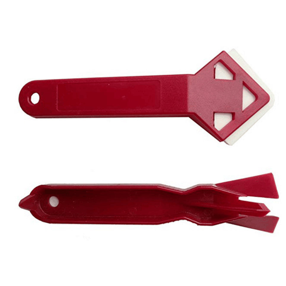 2Pcs Caulk Tools Kit Sealant Remover Shovel Glass Cement Caulking Scraper for Any Edge Angle Joint