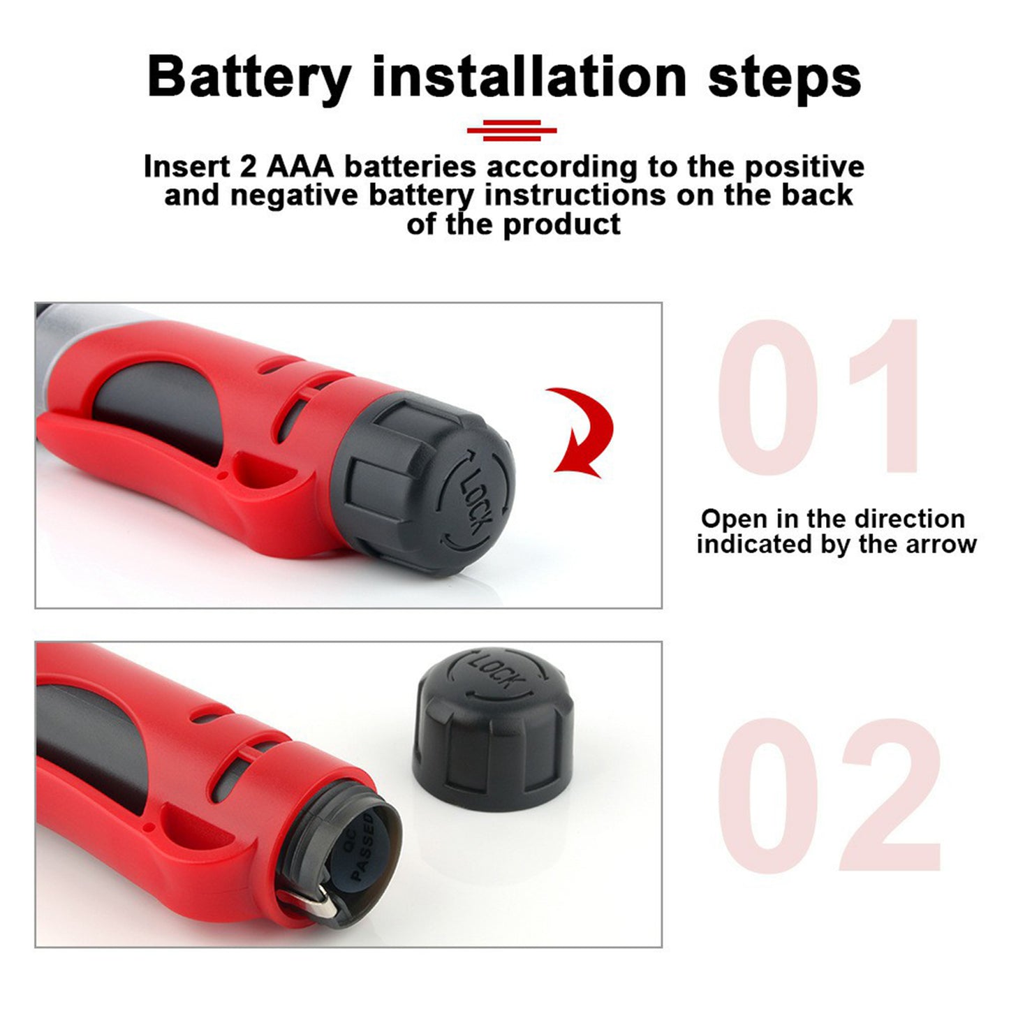 Uniqkart WT3010 AC Voltage Detector NCV Electric Tester Pen 12-1000V Handheld Breakpoint Finder with Flashlight/Alarm