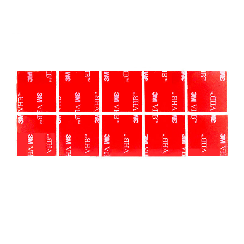 100Pcs 3M Super Strong VHB Double Sided Tape Square Self Adhesive EVA Foam Tape (27*27*1mm)